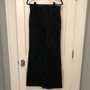 Vince Wide Leg Black Jeans (28)